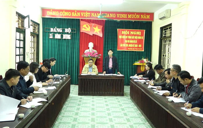 Chuẩn bị tốt các điều kiện tổ chức thành công Đại hội Đảng bộ cấp cơ sở