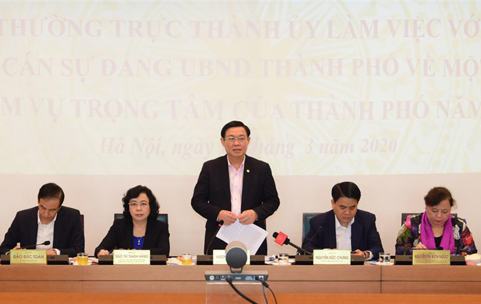 Hà Nội đánh giá tác động của dịch Covid-19 tới tăng trưởng kinh tế
