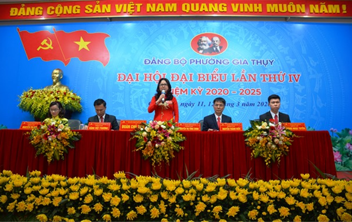 Đổi mới, sáng tạo, xây dựng phường Gia Thụy phát triển bền vững, văn minh, hiện đại