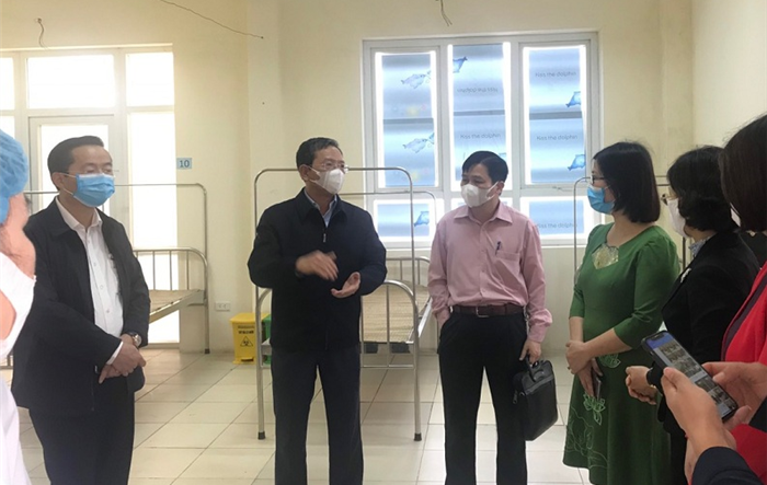 Chủ tịch UBND quận Nam Từ Liêm kiểm tra công tác phòng, chống dịch Covid-19