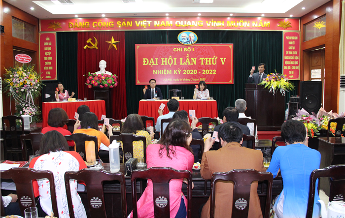 Đại hội các chi bộ thuộc Đảng bộ Sở Khoa học và Công nghệ Hà Nội thành công tốt đẹp