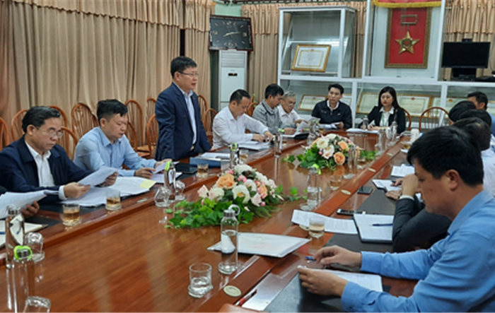 Bí thư Huyện ủy Sóc Sơn kiểm tra công tác chuẩn bị Đại hội tại Đảng bộ xã Phù Linh và Bệnh viện Đa khoa Sóc Sơn