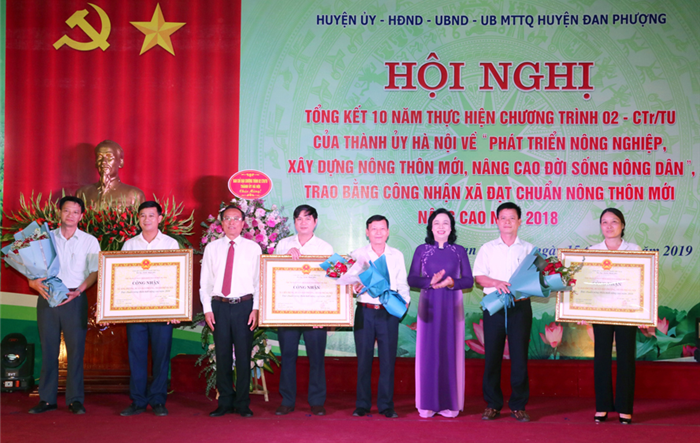 Đan Phượng những chặng đường đổi mới
