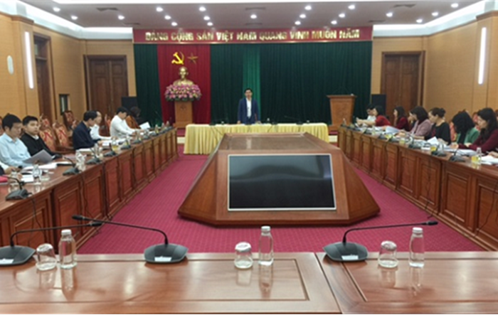 Họp Tiểu ban tổ chức phục vụ  Đại hội đại biểu Đảng bộ quận Nam Từ Liêm lần thứ II, nhiệm kỳ 2020-2025