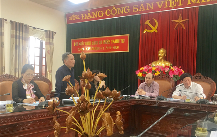 Huyện Thanh Trì chỉ đạo tốt công tác Đại hội Đảng cấp cơ sở