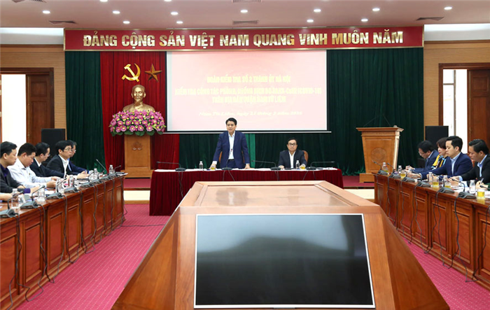 Kiểm tra công tác phòng, chống dịch Covid-19 tại quận Bắc Từ Liêm và Nam Từ Liêm