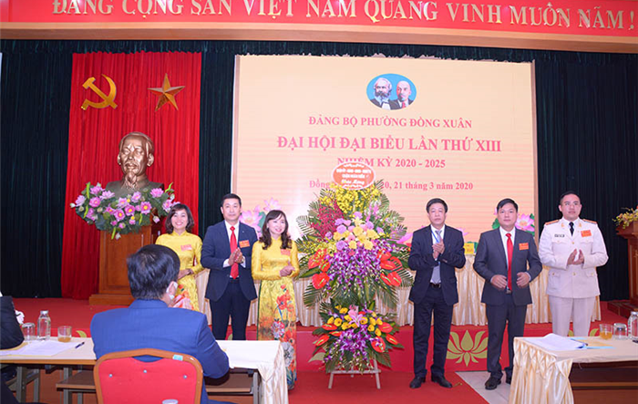 Quận Hoàn Kiếm chỉ đạo tổ chức thành công Đại hội đại biểu Đảng bộ phường Đồng Xuân nhiệm kỳ 2020-2025