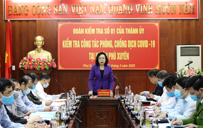 Chú trọng kiểm tra công tác phòng, chống dịch Covid-19 tại các chợ, làng nghề, cụm công nghiệp