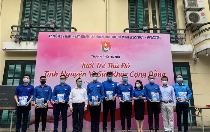 Tuổi trẻ Thủ đô tình nguyện vì sức khoẻ cộng đồng