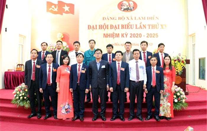 Đại hội đại biểu Đảng bộ xã Lam Điền lần thứ XXIII nhiệm kỳ 2020 -2025 thành công tốt đẹp