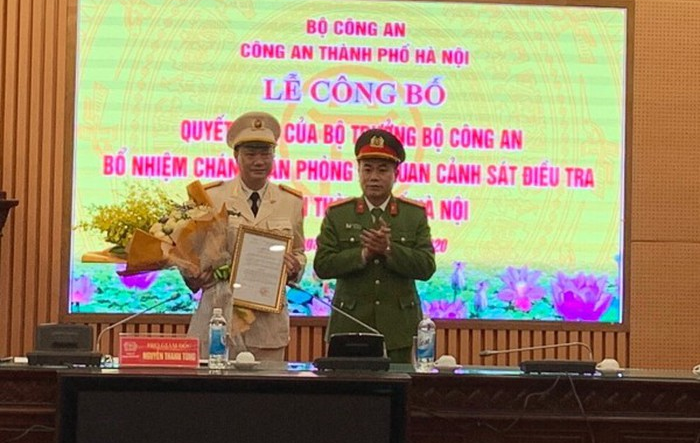 Công an Thành phố công bố nhiều quyết định cán bộ quan trọng