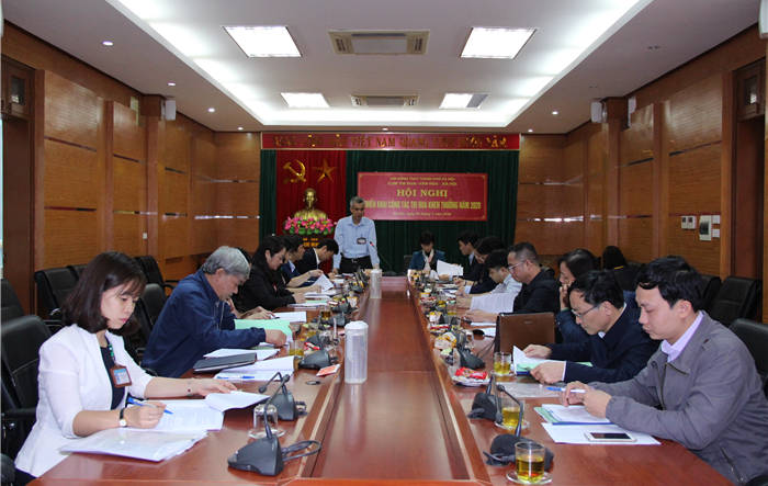 Cụm thi đua số 7 Thành phố triển khai công tác thi đua, khen thưởng năm 2020 