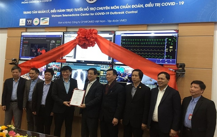Ra mắt Trung tâm quản lý, điều hành hỗ trợ chuyên môn chẩn đoán, điều trị Covid-19