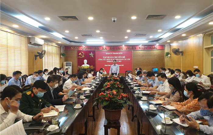 Hội nghị tập huấn chuyên đề công tác nhân sự Đại hội Đảng các cấp nhiệm kỳ 2020-2025