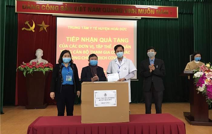 MTTQ và các tổ chức chính trị - xã hội huyện Hoài Đức chung tay góp phần phòng, chống dịch Covid-19