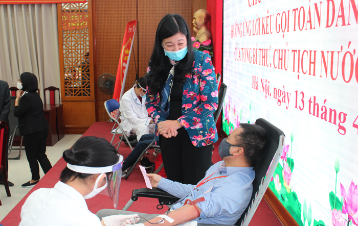Mặt trận Tổ quốc kêu gọi toàn dân tham gia hiến máu tình nguyện