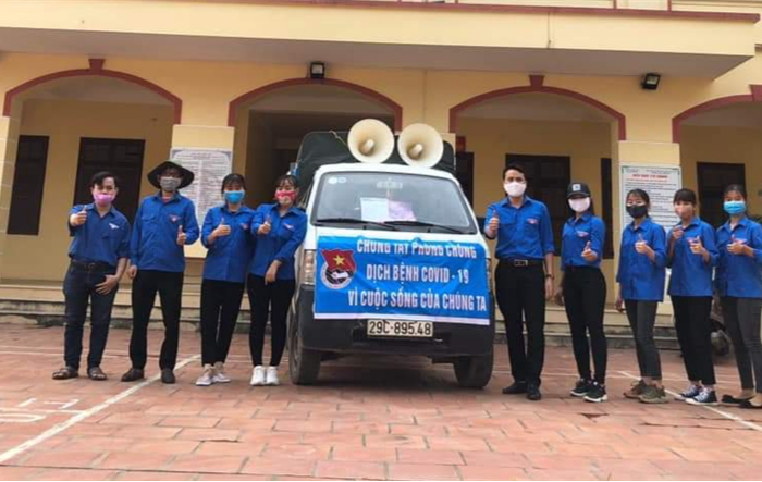 2.950 đoàn viên, thanh niên Ba Vì xung kích trên mặt trận phòng, chống dịch Covid-19