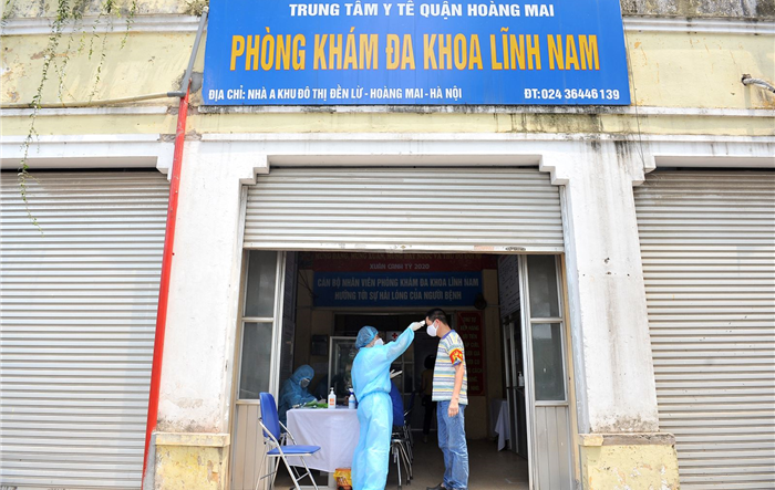 Quận Hoàng Mai: 276 mẫu xét nghiệm tại chợ đầu mối phía Nam có kết quả âm tính với Covid-19