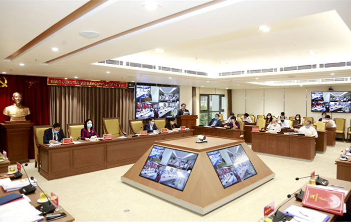 Ban Chấp hành Đảng bộ Thành phố khoá XVI tiến hành Hội nghị lần thứ hai mươi ba