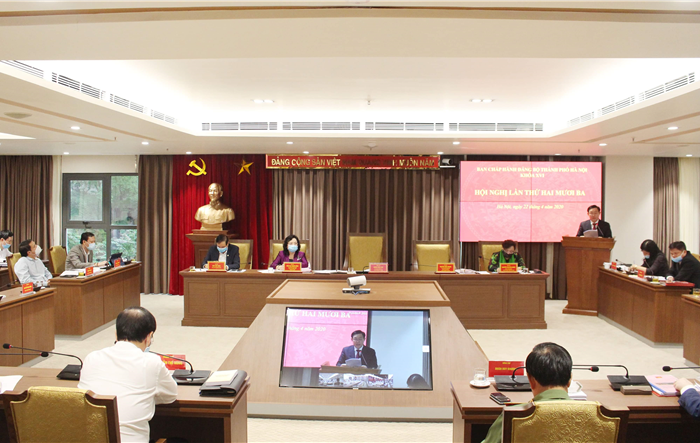 Thống nhất số lượng Ủy viên Ban Chấp hành Đảng bộ thành phố Hà Nội khoá XVII