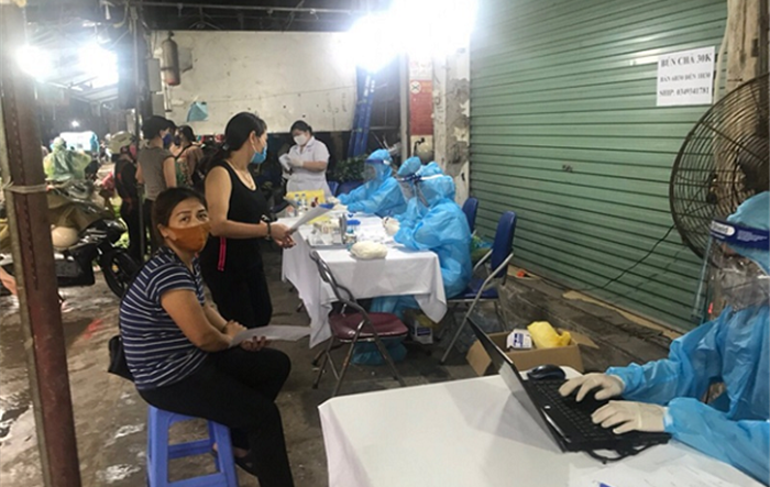 625 tiểu thương kinh doanh tại chợ Phùng Khoang đều âm tính với vi rút SARS-CoV-2