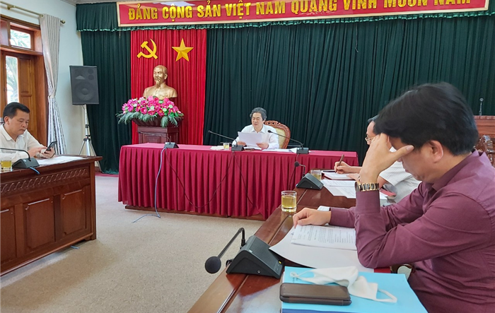 Huyện ủy Đông Anh sơ kết 4 năm thực hiện Chỉ thị 05 của Bộ Chính trị