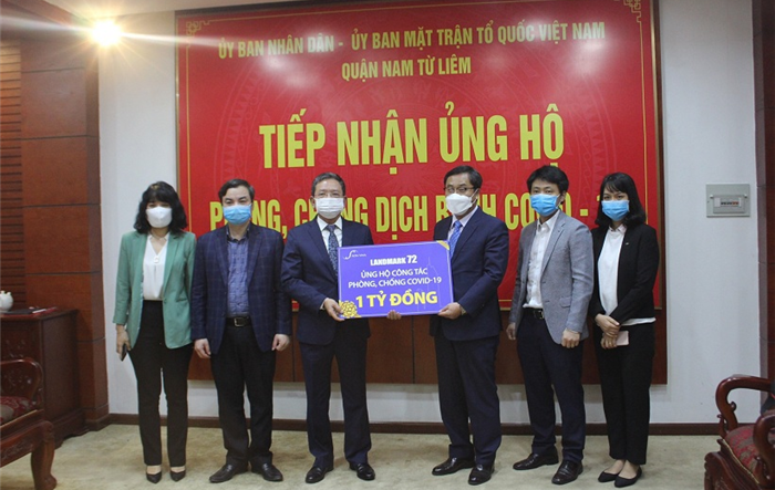 Tiếp nhận hơn 1 tỷ đồng ủng hộ phòng, chống dịch Covid-19