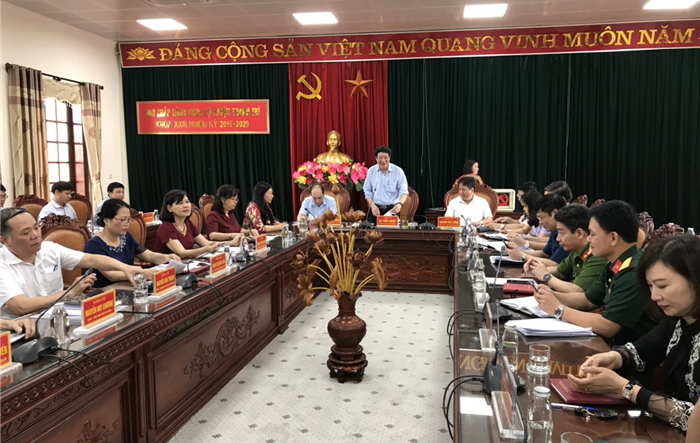 Huyện ủy Thanh Trì chuẩn bị công tác nhân sự cho Đại hội Đảng bộ Huyện nhiệm kỳ 2020-2025