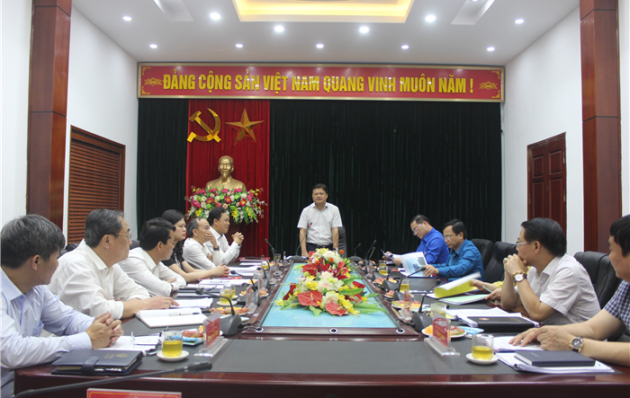 Trưởng ban Tổ chức Thành ủy làm việc với Huyện ủy Gia Lâm 