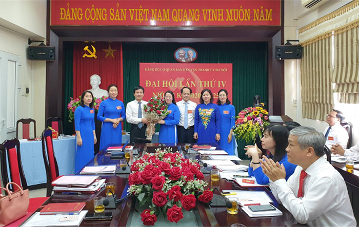 Đảng bộ cơ quan Ban Dân vận Thành ủy Hà Nội tổ chức Đại hội lần thứ IV, nhiệm kỳ 2020-2025