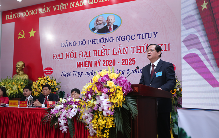 Thêm 10 chi, đảng bộ trực thuộc quận Long Biên tổ chức thành công Đại hội nhiệm kỳ 2020-2025