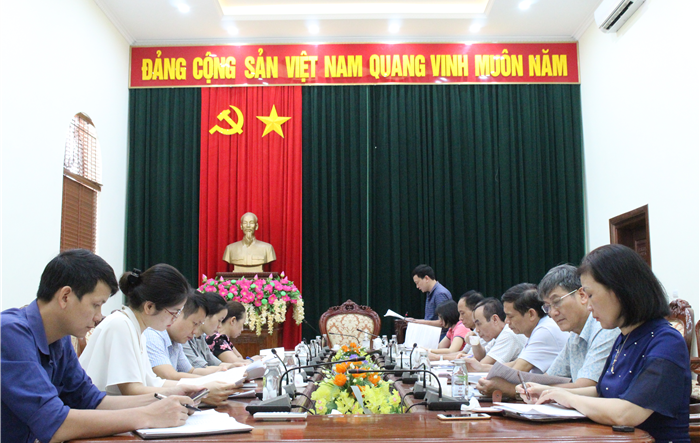 Hội nghị giao ban cộng tác viên dư luận xã hội thị xã Sơn Tây tháng 5-2020