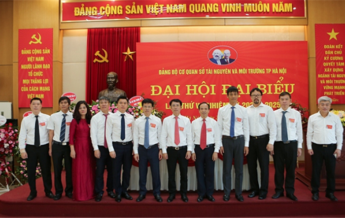 Đại hội lần thứ V Đảng bộ cơ quan Sở Tài nguyên và Môi trường Hà Nội, nhiệm kỳ 2020-2025
