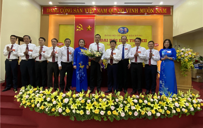 Đảng bộ cơ quan Dân Đảng huyện Sóc Sơn và 6 chi, Đảng bộ  tổ chức thành công Đại hội nhiệm kỳ 2020-2025