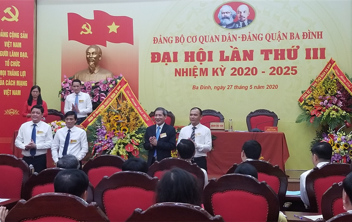 Đại hội cơ quan Dân Đảng quận Ba Đình  lần thứ III, nhiệm kỳ 2020-2025  thành công tốt đẹp