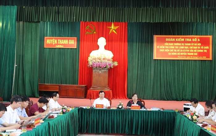 Đảng bộ huyện Thanh Oai: Lãnh đạo, chỉ đạo tốt công tác tổ chức Đại hội cấp cơ sở