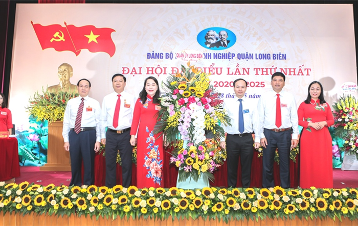 Quận Long Biên: Thêm 04 chi, Đảng bộ tổ chức Đại hội nhiệm kỳ 2020-2025 thành công