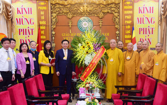Bí thư Thành ủy Vương Đình Huệ chúc mừng Đại lễ Phật đản 2020 – Phật lịch 2564