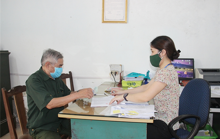 Huyện Chương Mỹ: Kịp thời chi trả cho các đối tượng bị ảnh hưởng bởi dịch Covid-19