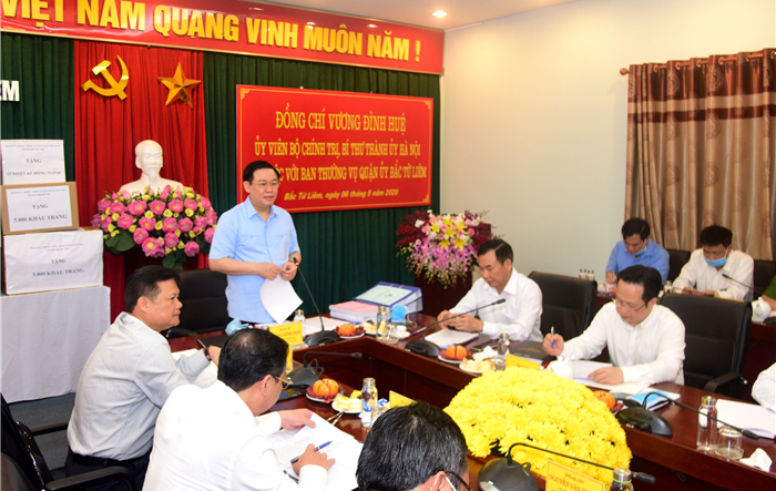 Xây dựng Quận ủy Bắc Từ Liêm gương mẫu, đi đầu của Thủ đô