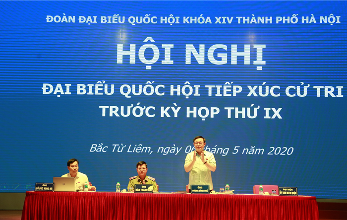 Cử tri đánh giá cao công tác chỉ đạo phòng, chống dịch Covid-19 của Thành phố