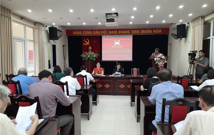 Nhiều đóng góp ý kiến vào dự thảo Báo cáo chính trị của Ban Chấp hành Đảng bộ quận Cầu Giấy khóa V
