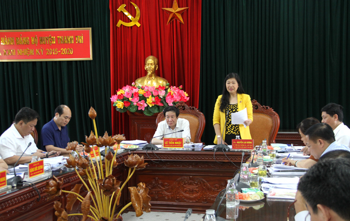 Chuẩn bị tổ chức tốt Đại hội Đảng bộ huyện Thanh Trì lần thứ XXIV, nhiệm kỳ 2020-2025