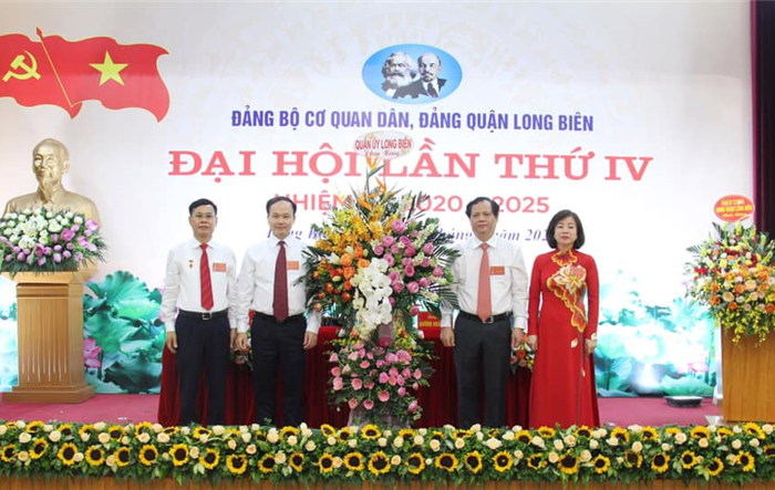 Đảng bộ cơ quan Dân Đảng và Công an quận Long Biên tổ chức thành công Đại hội nhiệm kỳ 2020-2025