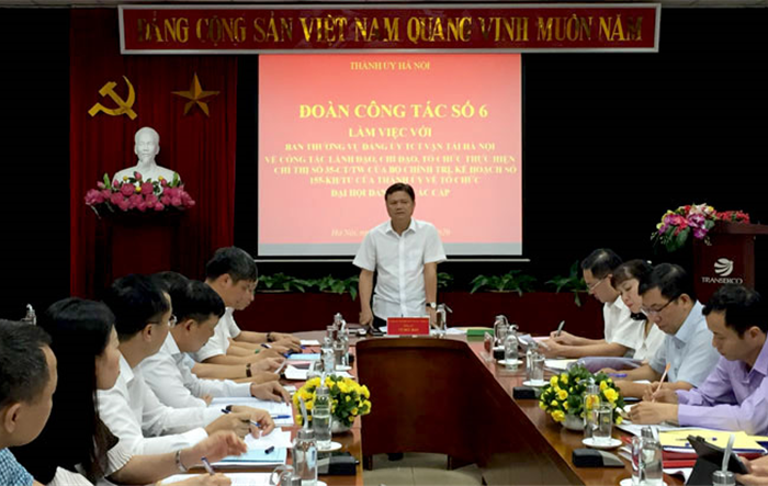 Chuẩn bị chu đáo để tổ chức thành công Đại hội Đảng bộ Transerco