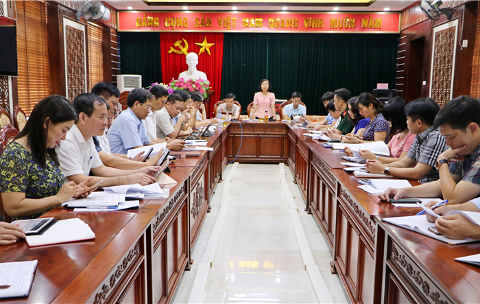 Thực hiện quy trình giới thiệu nhân sự lần đầu tham gia Ban Chấp hành Đảng bộ thị xã Sơn Tây, nhiệm kỳ 2020-2025