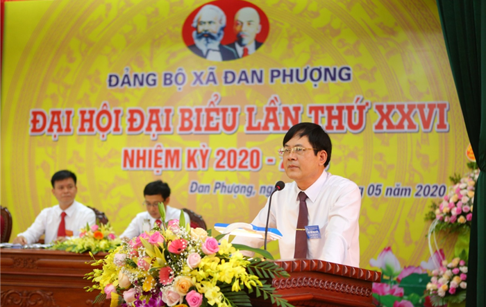 100% Đảng bộ, chi bộ trực thuộc Huyện ủy Đan Phượng tổ chức thành công Đại hội nhiệm kỳ 2020-2025