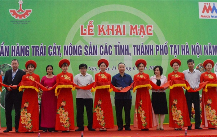 Khai mạc "Tuần hàng trái cây, nông sản các tỉnh, thành phố tại Hà Nội năm 2020"