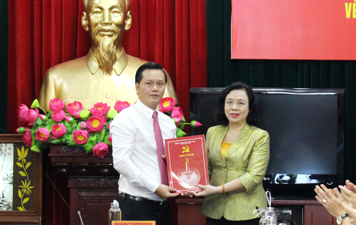 Công bố và trao Quyết định Bí thư Huyện ủy Đan Phượng