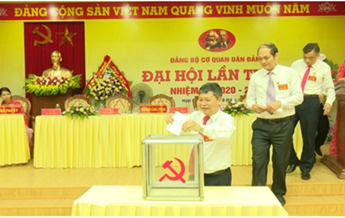 Hoài Đức: 100% tổ chức cơ sở Đảng trực thuộc Huyện ủy tổ chức thành công Đại hội
